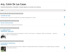 Tablet Screenshot of colondelascasas.blogspot.com