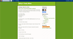 Desktop Screenshot of bittystastybites.blogspot.com