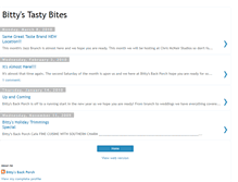 Tablet Screenshot of bittystastybites.blogspot.com