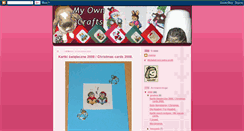 Desktop Screenshot of my-own-crafts.blogspot.com