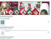 Tablet Screenshot of my-own-crafts.blogspot.com