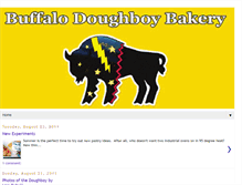 Tablet Screenshot of buffalodoughboybakery.blogspot.com