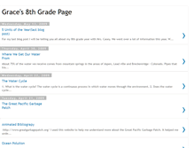 Tablet Screenshot of graces8thgradepage.blogspot.com