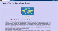 Desktop Screenshot of aguayoporqueelcorazonmelleva.blogspot.com