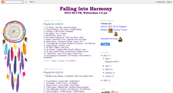 Desktop Screenshot of fallingintoharmony.blogspot.com