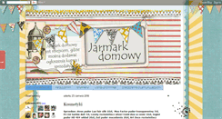 Desktop Screenshot of jarmarkdomowy.blogspot.com