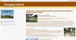 Desktop Screenshot of nenupharranch.blogspot.com