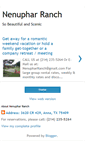 Mobile Screenshot of nenupharranch.blogspot.com