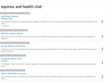Tablet Screenshot of equinoxandhealthclub.blogspot.com