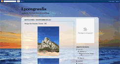 Desktop Screenshot of lycengraulis.blogspot.com