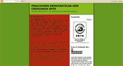 Desktop Screenshot of fraccionesdemocraticaschihuahua.blogspot.com