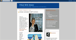 Desktop Screenshot of filledwithwater.blogspot.com