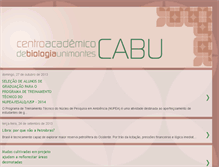 Tablet Screenshot of cabu-unimontes.blogspot.com