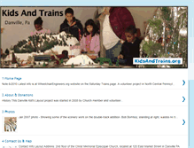 Tablet Screenshot of kidsandtrains.blogspot.com