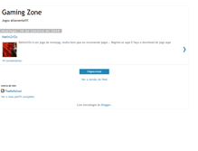 Tablet Screenshot of gamingzone-therafacool.blogspot.com