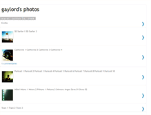 Tablet Screenshot of gaylord-photo.blogspot.com