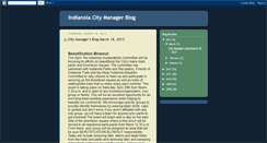 Desktop Screenshot of indianolacitymanagerblog.blogspot.com