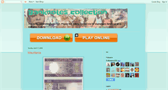 Desktop Screenshot of banknotescollection.blogspot.com