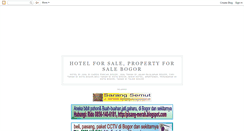 Desktop Screenshot of hotel-forsale.blogspot.com