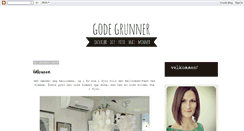 Desktop Screenshot of godegrunner.blogspot.com