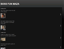 Tablet Screenshot of bossfunmaza.blogspot.com