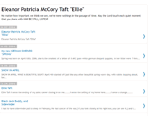 Tablet Screenshot of ellietaft.blogspot.com