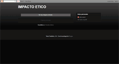 Desktop Screenshot of blogetico.blogspot.com