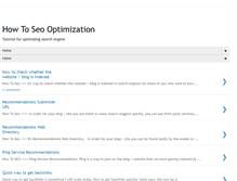 Tablet Screenshot of howtoseo-optimization.blogspot.com