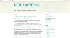 Desktop Screenshot of neilharding.blogspot.com