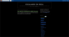 Desktop Screenshot of escaladaenroca.blogspot.com