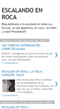 Mobile Screenshot of escaladaenroca.blogspot.com