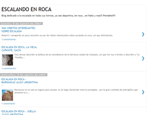 Tablet Screenshot of escaladaenroca.blogspot.com