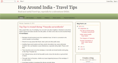 Desktop Screenshot of hoparoundindiatraveltips.blogspot.com