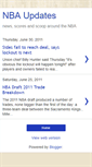 Mobile Screenshot of nbaupdates15.blogspot.com