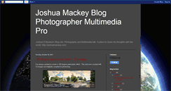 Desktop Screenshot of joshuadmackey.blogspot.com