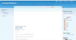 Desktop Screenshot of learnsql2008.blogspot.com