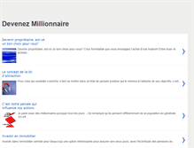 Tablet Screenshot of devenezmillionnaire.blogspot.com