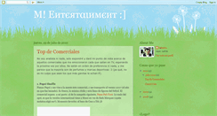 Desktop Screenshot of mitzientertainment.blogspot.com