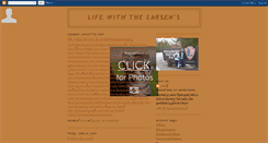 Desktop Screenshot of larsen-life.blogspot.com