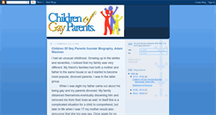 Desktop Screenshot of childrenofgayparentsblog.blogspot.com