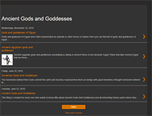 Tablet Screenshot of goddessesandgod.blogspot.com