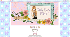 Desktop Screenshot of dollyeyeseffect.blogspot.com