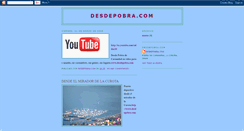 Desktop Screenshot of desdepobra.blogspot.com