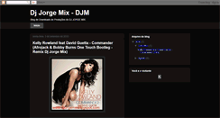 Desktop Screenshot of djjorgemix.blogspot.com