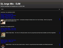 Tablet Screenshot of djjorgemix.blogspot.com