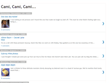 Tablet Screenshot of camicamicami7.blogspot.com