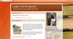 Desktop Screenshot of laughinwiththeasplunds.blogspot.com