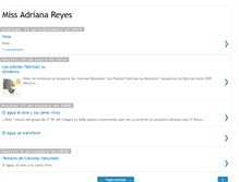 Tablet Screenshot of missadrianareyes.blogspot.com