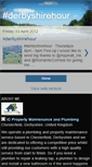 Mobile Screenshot of derbyshirehour.blogspot.com