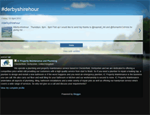 Tablet Screenshot of derbyshirehour.blogspot.com
